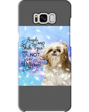 Load image into Gallery viewer, Angels And Shih Tzu Are Not Different Gift For Dog Lovers Phone case