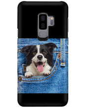Load image into Gallery viewer, Border Collie In Denim Pocket Gift For Dog Lovers Phone case