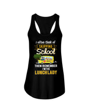 Load image into Gallery viewer, I Often Think Of Skipping School Gift For Kids Ladies Flowy Tank