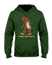 Load image into Gallery viewer, Bigfoot Come And Take It Simple Custom Design Hoodie