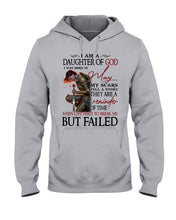 Load image into Gallery viewer, I'm Daughter Of God I Was Born In May My Scars Tell A Story Hoodie