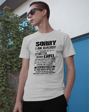 Load image into Gallery viewer, I'm Already Taken By September Sexy And Crazy Girl For Birthday Gift Guys Tee