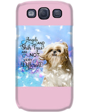 Load image into Gallery viewer, Angels And Shih Tzu Are Not Different Gift For Dog Lovers Phone case