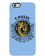 Load image into Gallery viewer, Gift For Cassie Girl The Soul Of A Mermaid Phone case