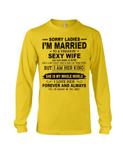 Load image into Gallery viewer, I'm Married To June Freaking Sexy Wife Trending For Birthday Gift Unisex Long Sleeve
