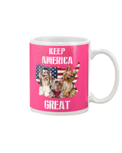 Load image into Gallery viewer, Keep America Great Yorkshire Terrier Gift For Dog Lovers Mug