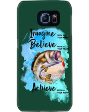 Load image into Gallery viewer, Fishing With All Your Heart Gift For Men Phone case