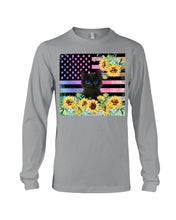 Load image into Gallery viewer, Cute Phone Case Sunflowers Gift For Cat Lovers Unisex Long Sleeve