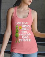 Load image into Gallery viewer, I’ll Read Book Everywhere Great Gift For Book Lovers Ladies Flowy Tank