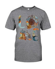 Load image into Gallery viewer, Love Trucker Simple Unique Custom Design For Personalized Job Gift Guys Tee