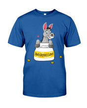 Load image into Gallery viewer, Funny Donkey Anti Depressant Meaning Gift For Women Guys Tee