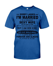 Load image into Gallery viewer, I'm Married To June Freaking Sexy Wife Trending For Birthday Gift Guys Tee