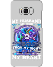 Load image into Gallery viewer, Hummingbird My Husband My Guardian Angel Gift For Angel Husband Phone case