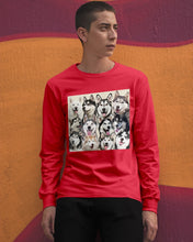Load image into Gallery viewer, Many Love Husky Siberian On Phone Case Gift For Husky Lovers Unisex Long Sleeve