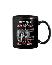 Load image into Gallery viewer, July Man Son Of God Birthday Meaningful Gift For Men Mug