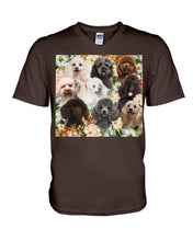 Load image into Gallery viewer, Lovely Poodle Special Custom Design For Dog Lovers Guys V-Neck