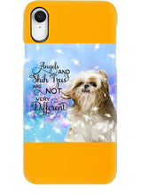Load image into Gallery viewer, Angels And Shih Tzu Are Not Different Gift For Dog Lovers Phone case