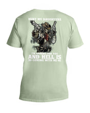Load image into Gallery viewer, I'm Coming For You And Hell Is Coming With Me Guys V-Neck