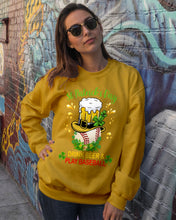 Load image into Gallery viewer, Baseball Drink Beer Day St Patrick's Day Gift For Baseball Lovers Sweatshirt