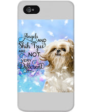 Load image into Gallery viewer, Angels And Shih Tzu Are Not Different Gift For Dog Lovers Phone case