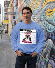 Load image into Gallery viewer, Boston Upside Down Now Let's Be Gift For Dog Lovers Sweatshirt