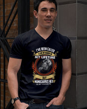 Load image into Gallery viewer, Mamasaurus Rex Is My Favorite Special Custom Design Guys V-Neck
