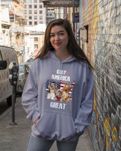 Load image into Gallery viewer, Keep America Great Yorkshire Terrier Gift For Dog Lovers Hoodie