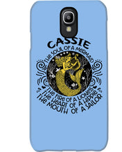 Load image into Gallery viewer, Gift For Cassie Girl The Soul Of A Mermaid Phone case
