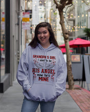 Load image into Gallery viewer, Grandpa's Girl I Used To Be His Angel Gift For Men Hoodie