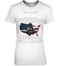 Load image into Gallery viewer, I Am A US Marine Veteran If America Needed Me Gift Ladies Tee