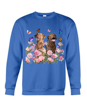 Load image into Gallery viewer, Gift For Dog LoversChesapeake Bay Retriever With Peonies Sweatshirt