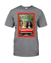 Load image into Gallery viewer, Cavalier Happy Holiday Gift For Dog Lovers Guys Tee