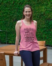 Load image into Gallery viewer, A Spoiled Husband Of April Freaking Awesome Wife For Birthday Gift Ladies Flowy Tank