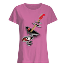 Load image into Gallery viewer, Funny Bass Inside Gift For Music Lovers Ladies Tee