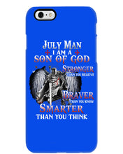 Load image into Gallery viewer, July Man Son Of God Birthday Meaningful Gift For Men Phone case