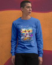 Load image into Gallery viewer, Butterfly Sunset On Beach Those We Love Don't Go Away Gift For Lover Unisex Long Sleeve
