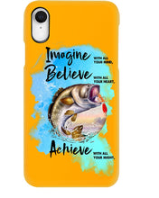 Load image into Gallery viewer, Fishing With All Your Heart Gift For Men Phone case