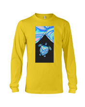 Load image into Gallery viewer, Magical Blue Turtle Pattern Gift For Turtle Lovers Unisex Long Sleeve