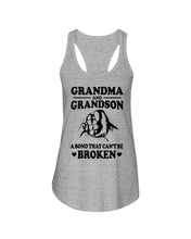 Load image into Gallery viewer, Grandma And Grandson A Bond That Can't Be Broken Custom Design Ladies Flowy Tank