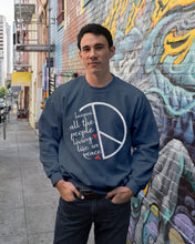 Load image into Gallery viewer, Image All The People Living Life In Peace Custom Design For Friends Sweatshirt