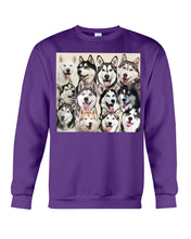 Load image into Gallery viewer, Many Love Husky Siberian On Phone Case Gift For Husky Lovers Sweatshirt