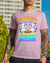 Load image into Gallery viewer, Camping Partners Because Going Crazy Alone Is Just Not As Much Fun Guys Tee