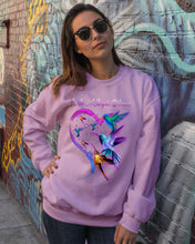 Load image into Gallery viewer, Hummingbirds Heart Shaped I Am A Simple Woman Gift For Mom Sweatshirt