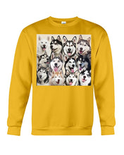 Load image into Gallery viewer, Many Love Husky Siberian On Phone Case Gift For Husky Lovers Sweatshirt