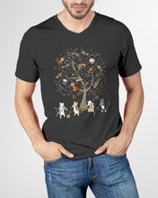 Load image into Gallery viewer, Cats Play Cello Special Custom Design For Music Instrument Lovers Guys V-Neck