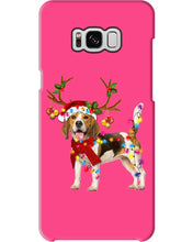 Load image into Gallery viewer, Beagle Gorgeous Reindeer Xmas Lights Gift For Dog Lovers Phone case