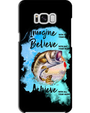 Load image into Gallery viewer, Fishing With All Your Heart Gift For Men Phone case