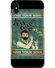 Load image into Gallery viewer, Lose Your Mind Find Your Soul Gift For Bartender Phone case