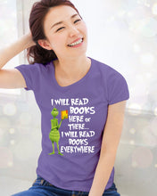 Load image into Gallery viewer, I’ll Read Book Everywhere Great Gift For Book Lovers Ladies Tee