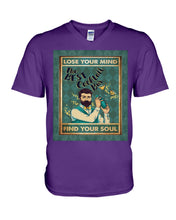 Load image into Gallery viewer, Lose Your Mind Find Your Soul Gift For Bartender Guys V-Neck